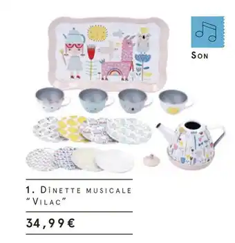 Vilac dinette musicale