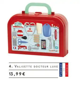 Monoprix Valisette docteur luxe offre
