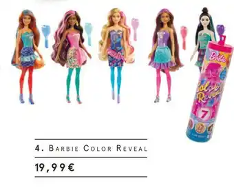 Monoprix Barbie color revel offre