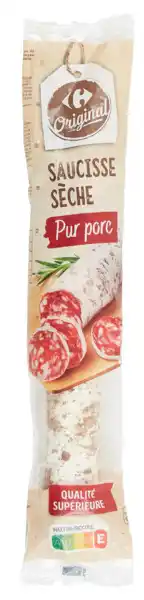 Carrefour Market CARREFOUR ORIGINAL Saucisse sèche offre