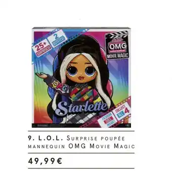 L.o.l. surprise poupée mannequin omg movie magic