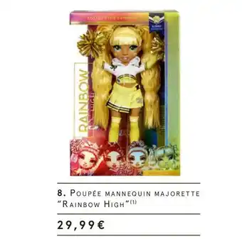 Monoprix Poupée mannequin majorette offre