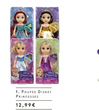 Monoprix Poupée disney princesses offre