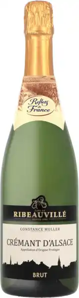 Carrefour Market CONSTANCE MULLER REFLETS DE FRANCE A.O.P. CRÉMANT D'ALSACE offre