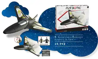 Monoprix Avion radio commandé flybotic x-twin offre
