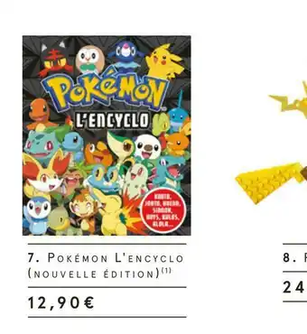Monoprix Pokémon l'encyclo (nouvelle édition) offre