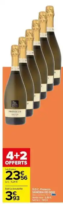 Carrefour Prosecco offre