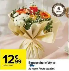 Carrefour Bouquet de fleurs offre