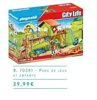 Parc de jeux et enfants