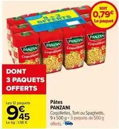 Carrefour Pâtes offre