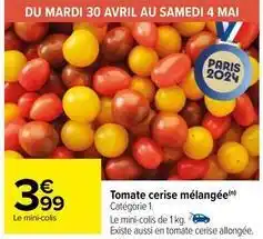 Carrefour Tomate cerise offre