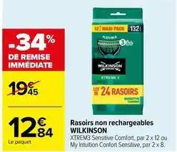 Carrefour Rasoir offre