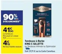 Carrefour Tondeuse offre