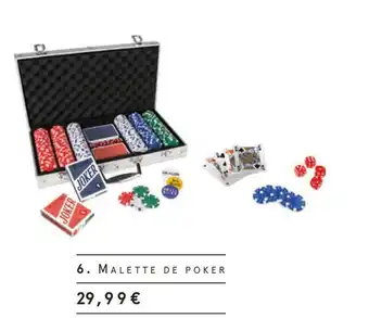 Malette de poker