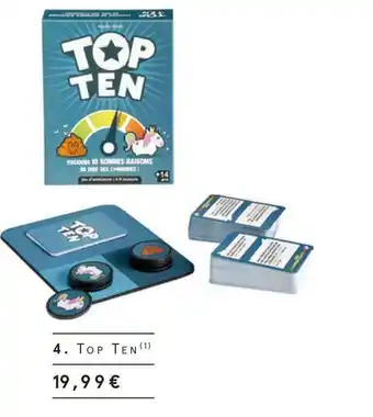 Monoprix Top ten offre