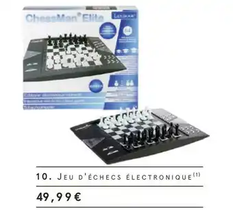 Jeu d'échecs électronique