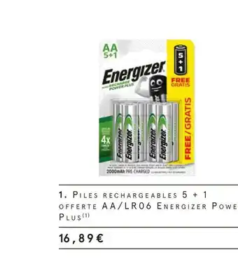 Piles rechargeables