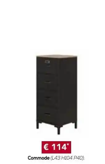 Meubles Crack Commode offre