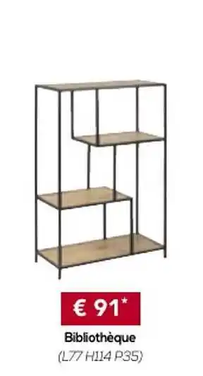 Meubles Crack Bibliothèque offre