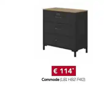 Meubles Crack Commode offre