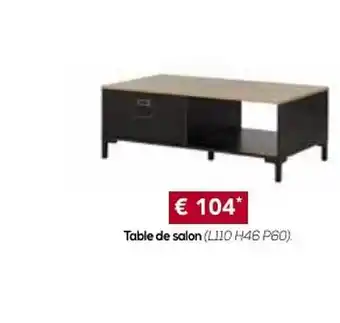 Meubles Crack Table De Salon offre
