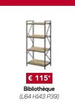 Meubles Crack Bibliothèque offre