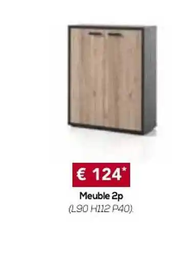 Meubles Crack Meuble 2p offre