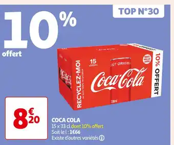 Auchan Supermarché COCA COLA COCA COLA offre