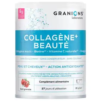 Auchan Granions Gamme Collagène Beauté offre