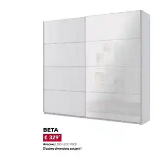 Meubles Crack Armoire Beta offre