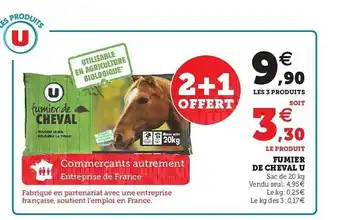 Super U Fumier De Cheval U offre