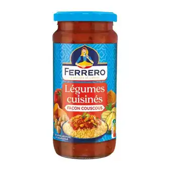 Auchan Sauce Légumes Cuisinés Façon Couscous Ferrero offre