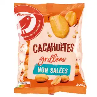 Auchan Cacahuètes Grillées Non Salées Auchan offre