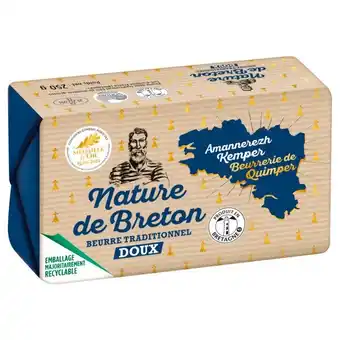 Auchan Beurre Nature De Breton Candia offre