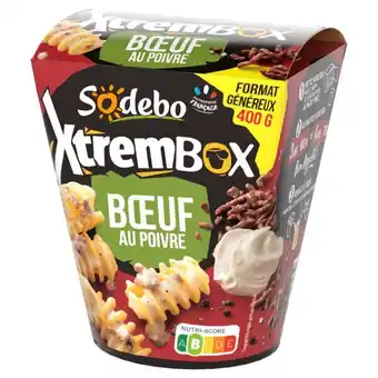 Auchan Box Radiatori Boeuf Poivre Sodebo offre