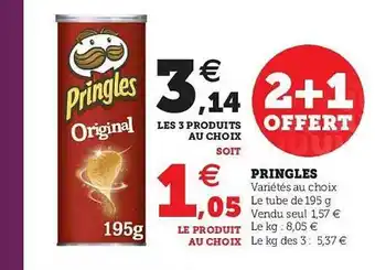 U Express Pringles offre