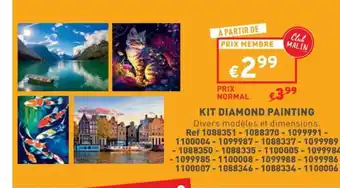 Trafic KIT DIAMOND PAINTING offre