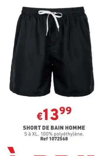 Trafic SHORT DE BAIN HOMME offre