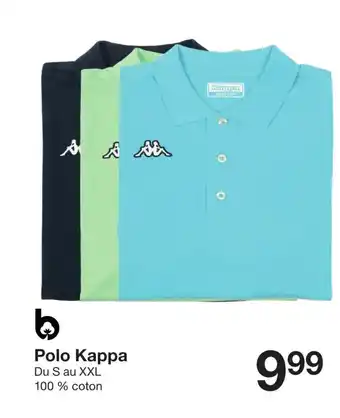 Zeeman Polo Kappa Du S au XXL 100% coton offre