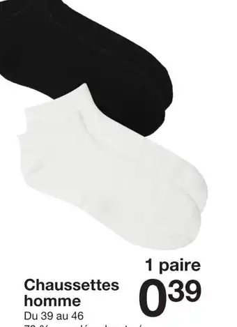 Zeeman Chaussettes homme offre