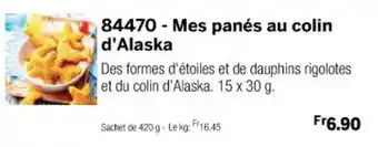 Thiriet 84470 - Mes panés au colin d'Alaska offre