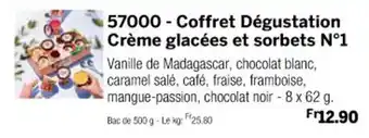 Thiriet 57000 - Coffret Dégustation Crème glacées et sorbets N°1 offre