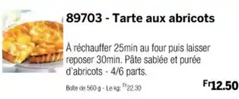 Thiriet 89703 - Tarte aux abricots offre