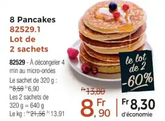 Thiriet 8 Pancakes offre