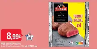 Match PAVÉ DE BOEUF CHARAL offre