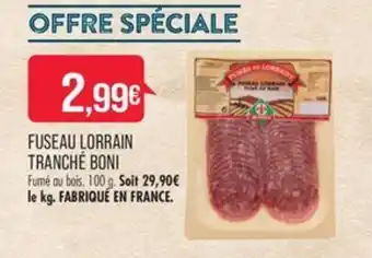 Match FUSEAU LORRAIN TRANCHÉ BONI offre