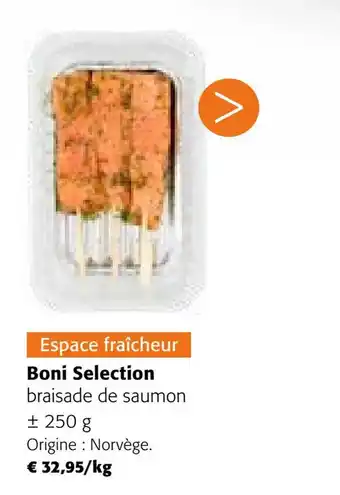 Colruyt Boni Selection braisade de saumon offre