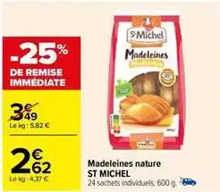 Carrefour Madeleine offre