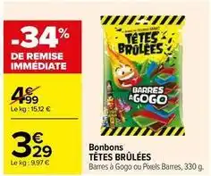 Carrefour Bonbons offre