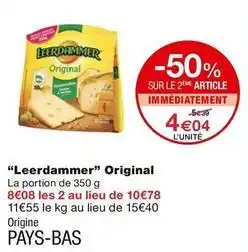 Monoprix Leerdammer - original offre